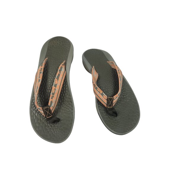 Chaco Ecofit Women Size 9 Flip Flops Comfortable Durable Sandals Textured Sole - Picture 1 of 11